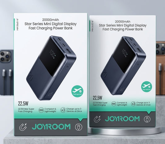 JOYROOM Star Series Mini 20000mAh Power Bank | 22.5W Fast Charging